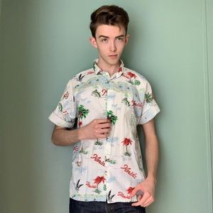 Vintage 90s Hutspah Brand Button Down